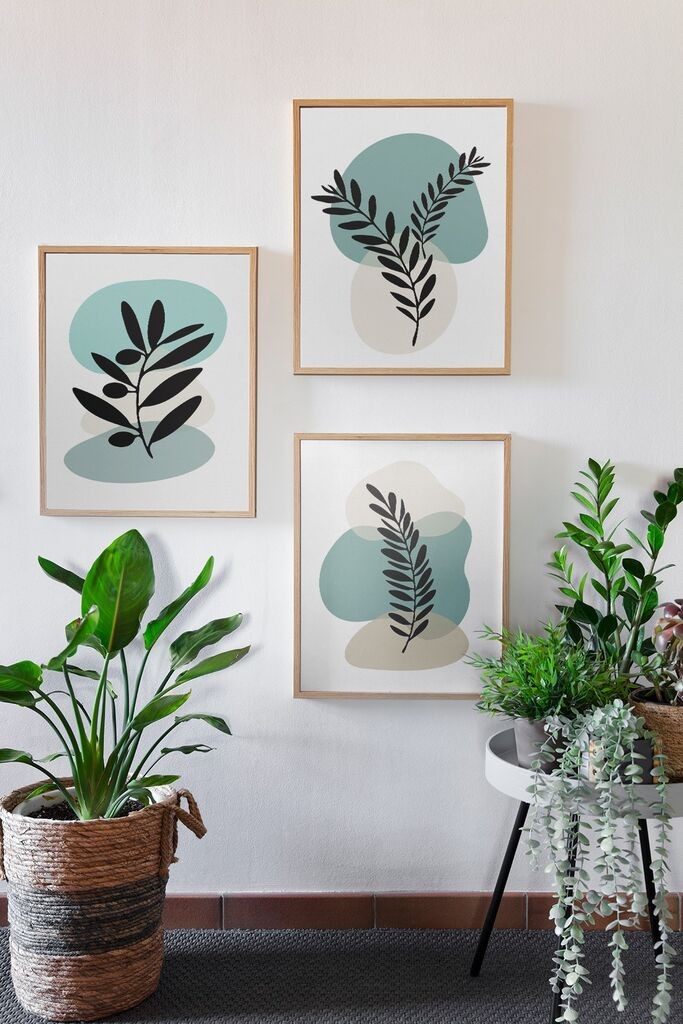 Wallity slika 3Dartsoho96, 3 dijela, 33 x 48 cm