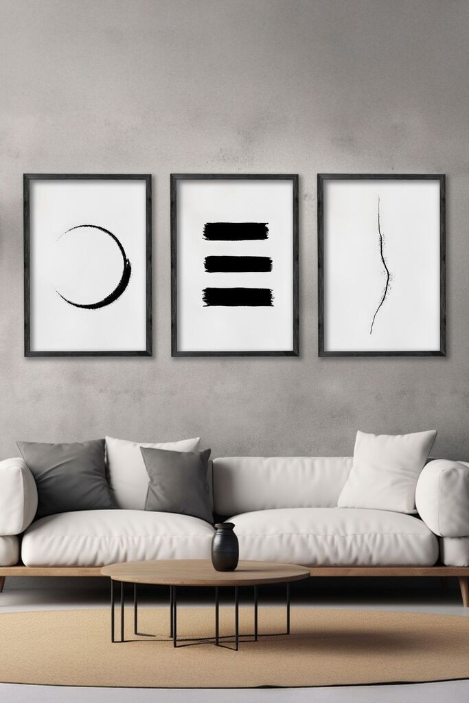 Wallity slika Ersy3Syhcrv71, 3 dijela, 34 x 49 cm