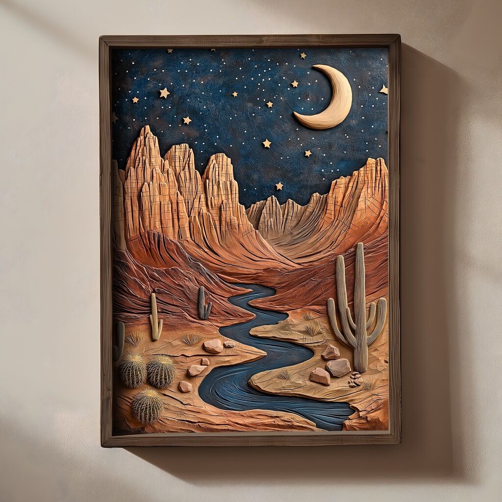 Wallity slika TUN091, 35 x 47 x 2 cm