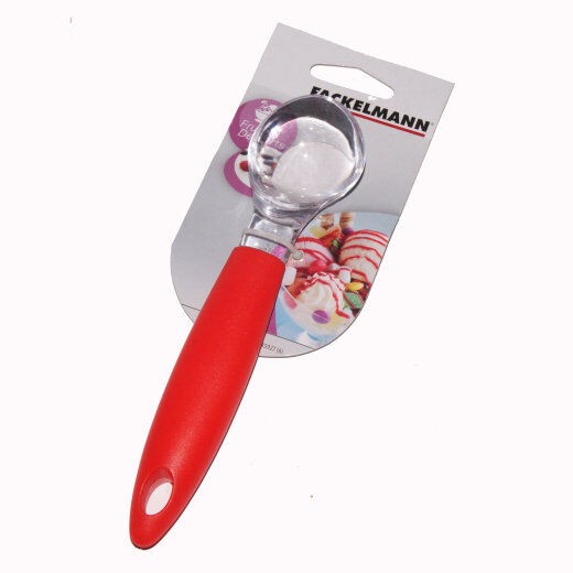 Fackelmann Kašika za sladoled, 19cm, Crvena