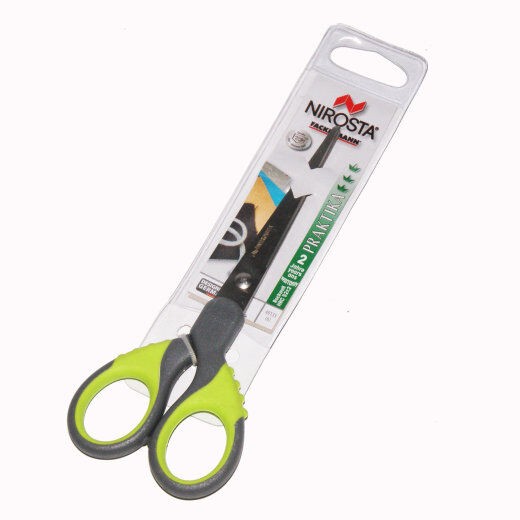 Fackelmann Makaze, 17cm, Sivo-Zelene