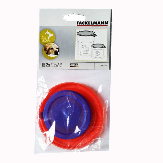 Fackelmann Poklopci za hranu za životinje, 2 Komada