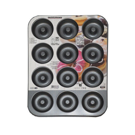 Zenker Kalup za krofne, 12/1, Crni