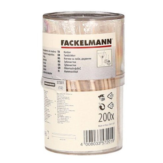 Fackelmann Čačkalice, 200 Komada, 6.5cm