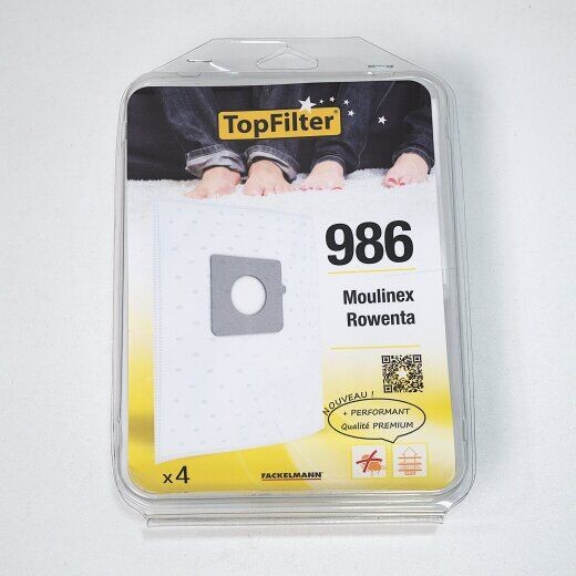 Fackelmann Vrećice za usisivač Rowenta Power S., 4 Komada