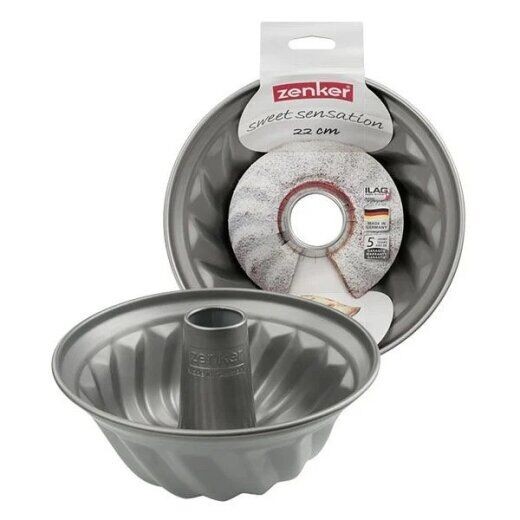 Zenker Kalup za kuglof, 22 cm, Tamnosivi