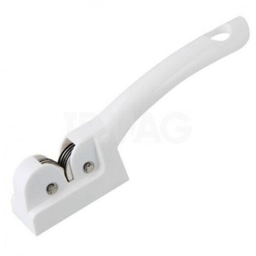 Fackelmann Oštrač za noževe i makaze, 18cm, Bijeli