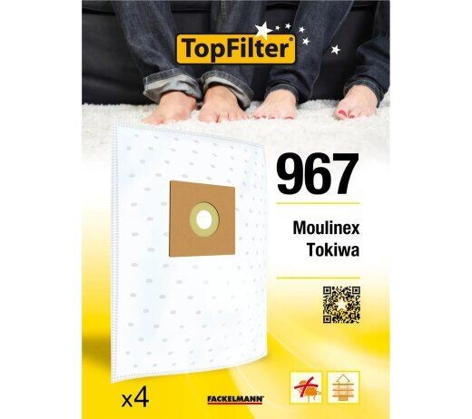 Fackelmann Vrećice za usisivač Moulinex A., 4 Komada