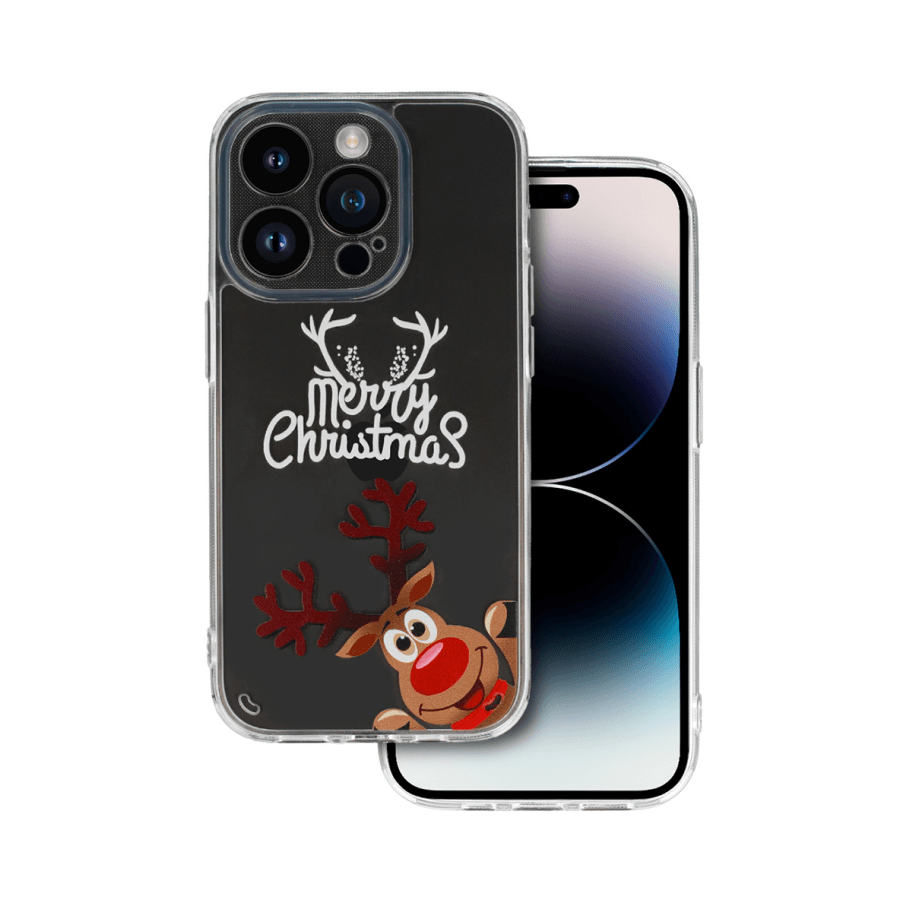 Zaštitna maska Christmas case za iPhone 13 Pro Max, Providna