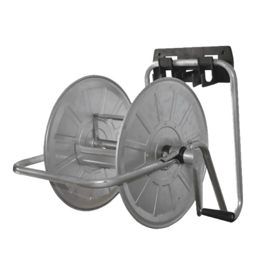 Papillon Cink prijenosna motalica s nosaćem za zid, 1 PER TURBO, 1/2'' crijeva, za 50 m, Siva