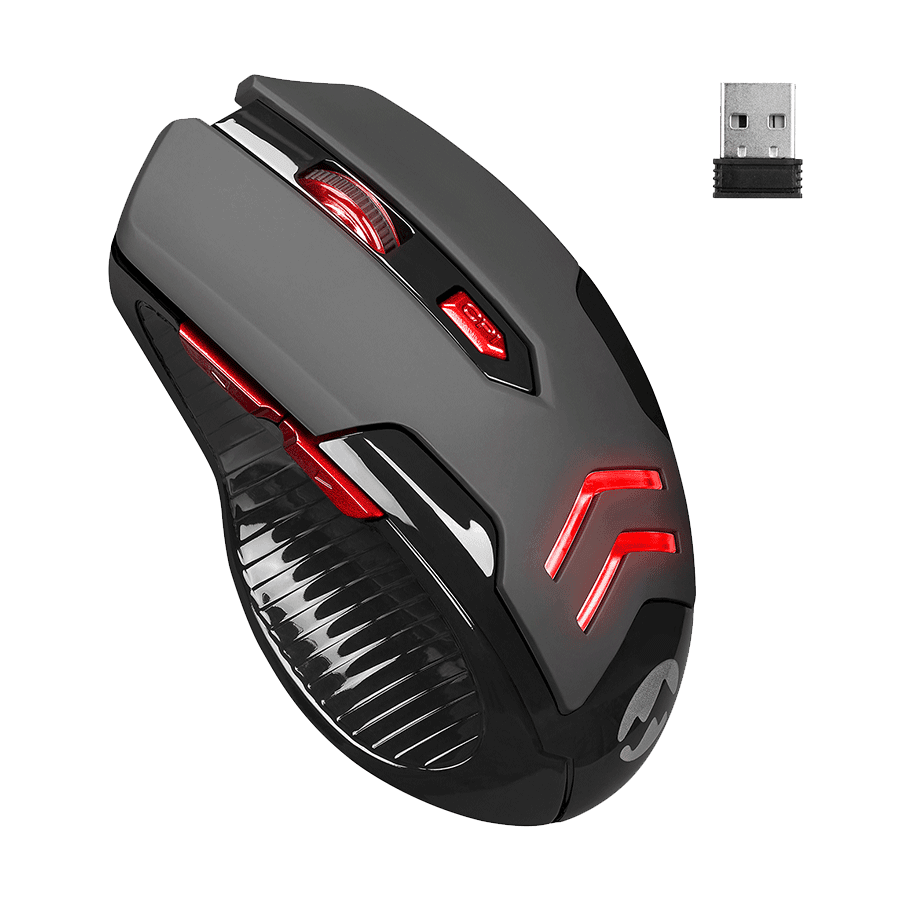 Everest Miš Wireless Sm-763, 6D 2400Dpi 2.4Ghz, Crni