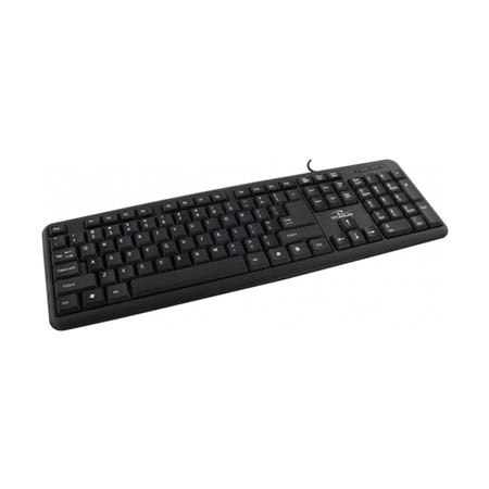 Titanum Tastatura PS/2, US layout TK102, Crna