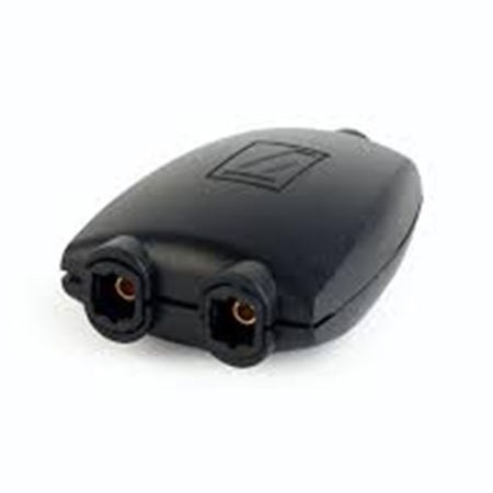 Gembird Optički Toslink splitter, 2 porta, DSP-OPT-01, Crni