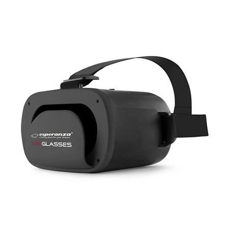 Esperanza 3D Naočare Universe za VR virtualnu stvarnost za mobitel, 3,5” do 6” EMV200, Crne