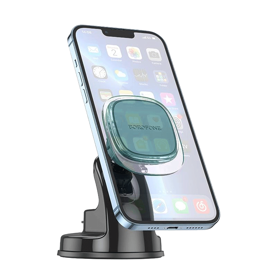 Borofone Univerzalni magnetni auto držač za mobitel BH83, Crni
