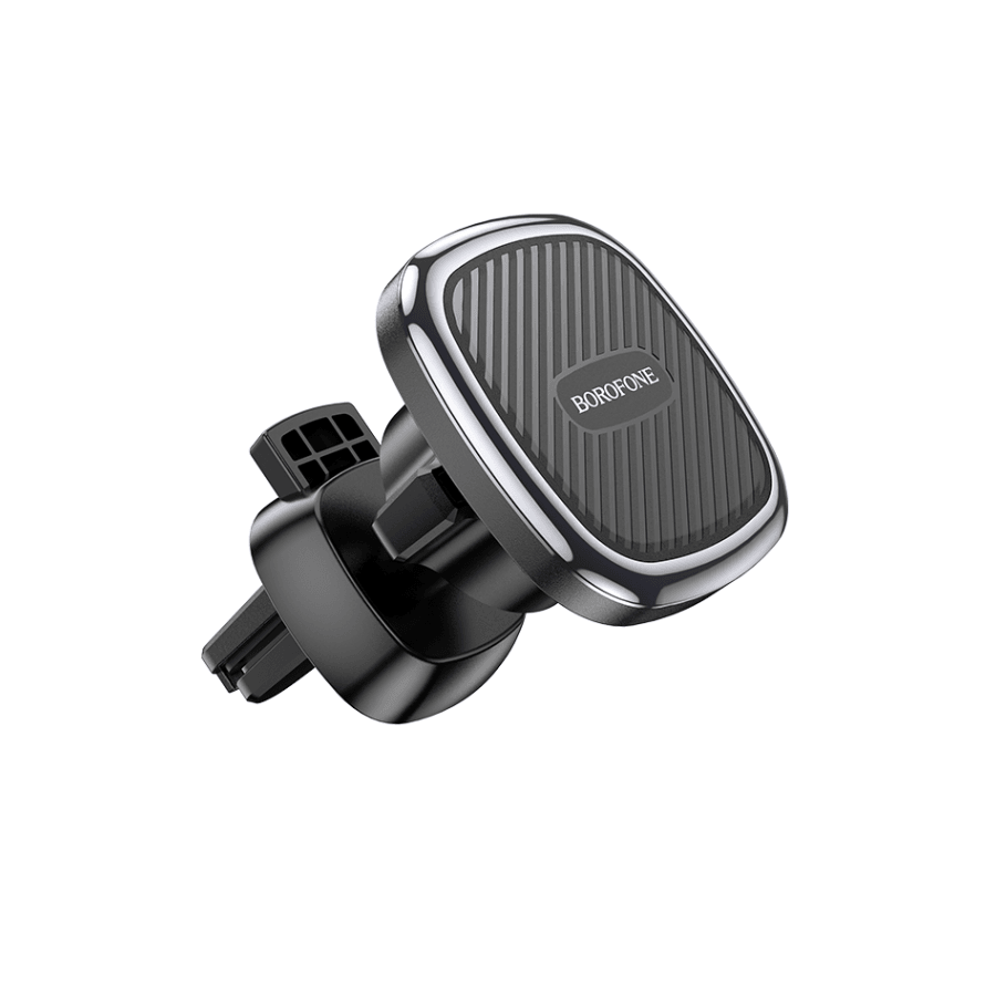 Borofone Univerzalni magnetni auto držač za mobitel BH67 Air outlet magnetic car, Crni