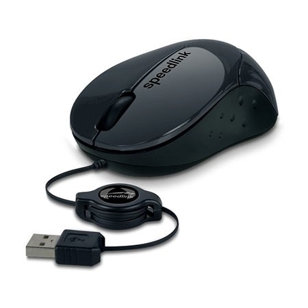 Speedlink Miš USB Beenie mobile SL-610012-BK, Crni
