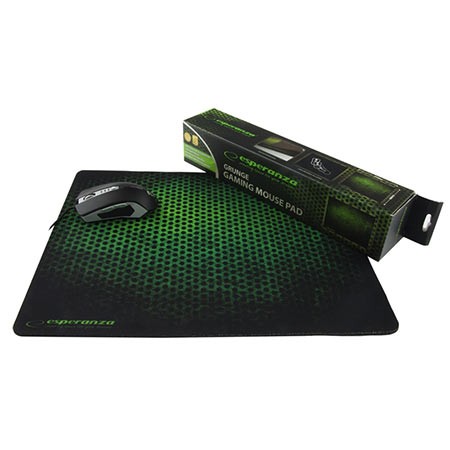Esperanza Gaming Podloga za miš Grunge, Non-Slip 440X354X4Mm, Ea146G, Crna