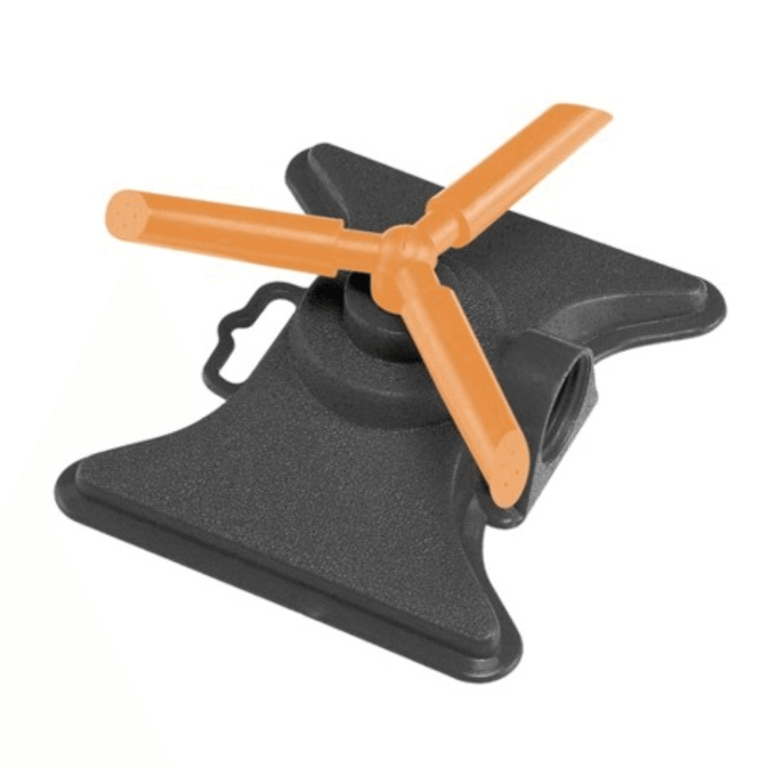 Papillon Prskalica - igirator okretna s 3 kraka, Crna