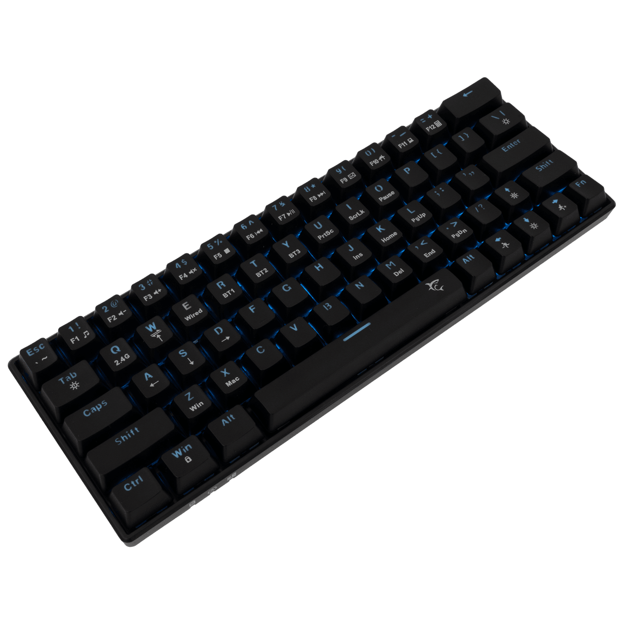 White Shark GK-003111 Kaiken tastatura, crna