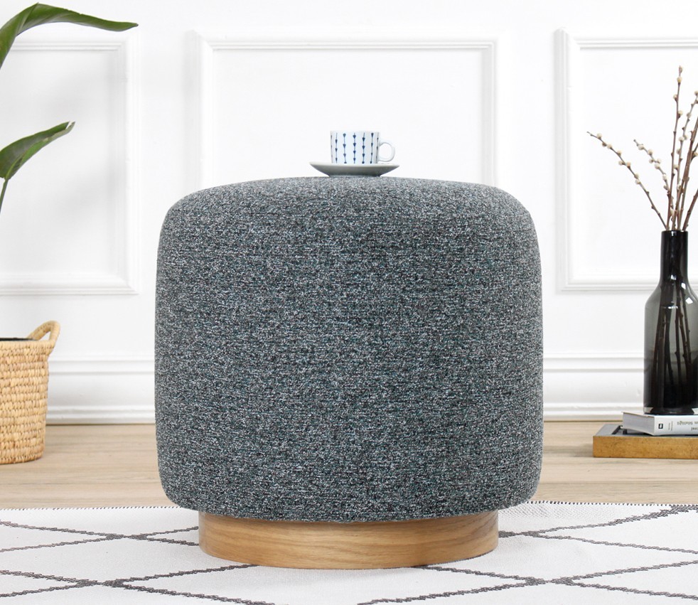 Atelier del Sofa Tabure 42x45cm, Siva