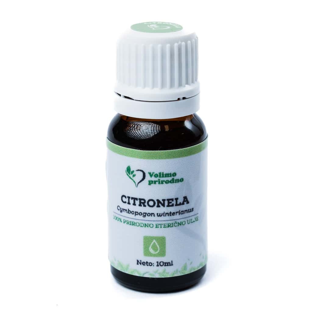 Volimo Prirodno Eterično ulje Citronela