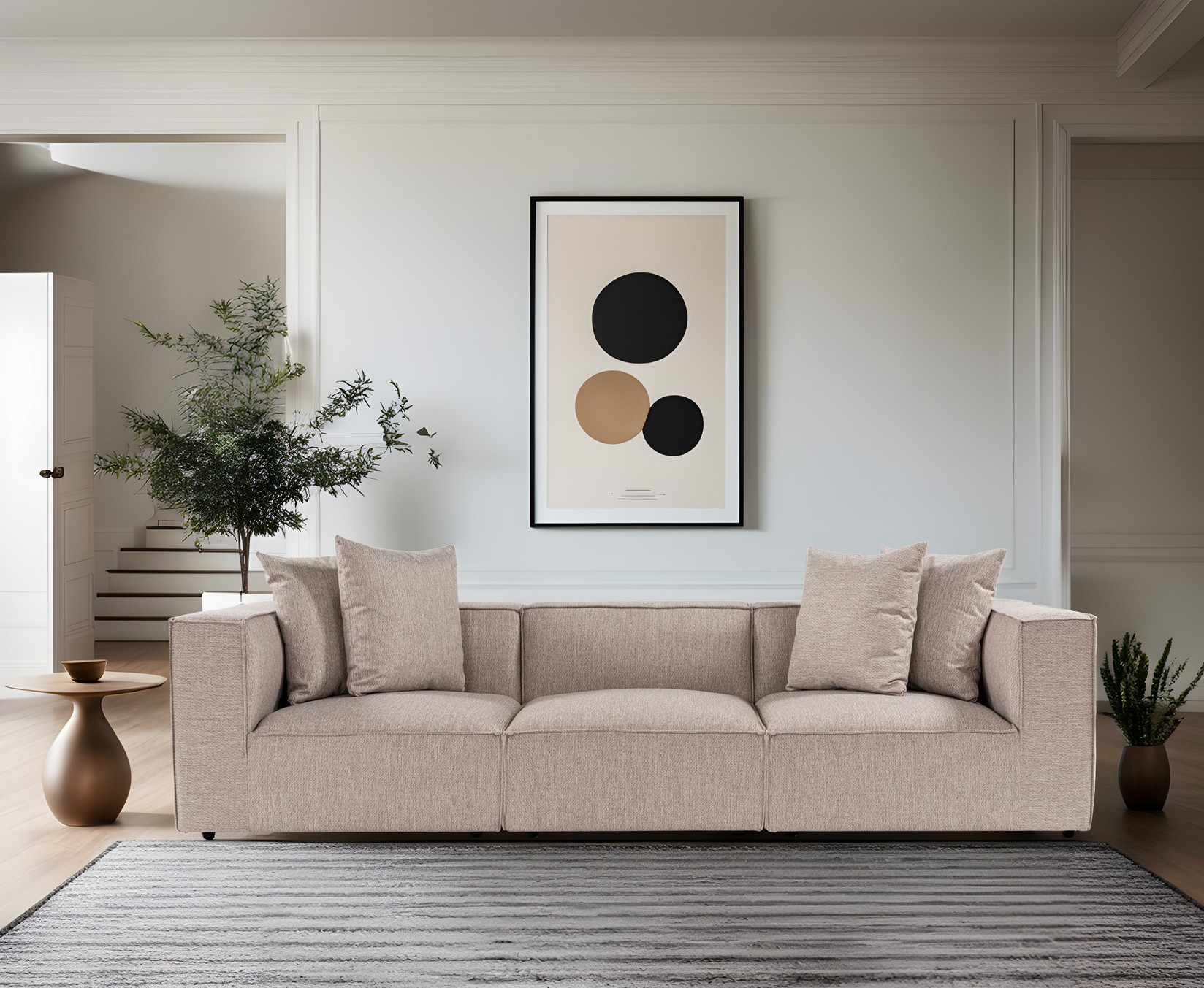 Atelier del Sofa Trossed Sora Beige