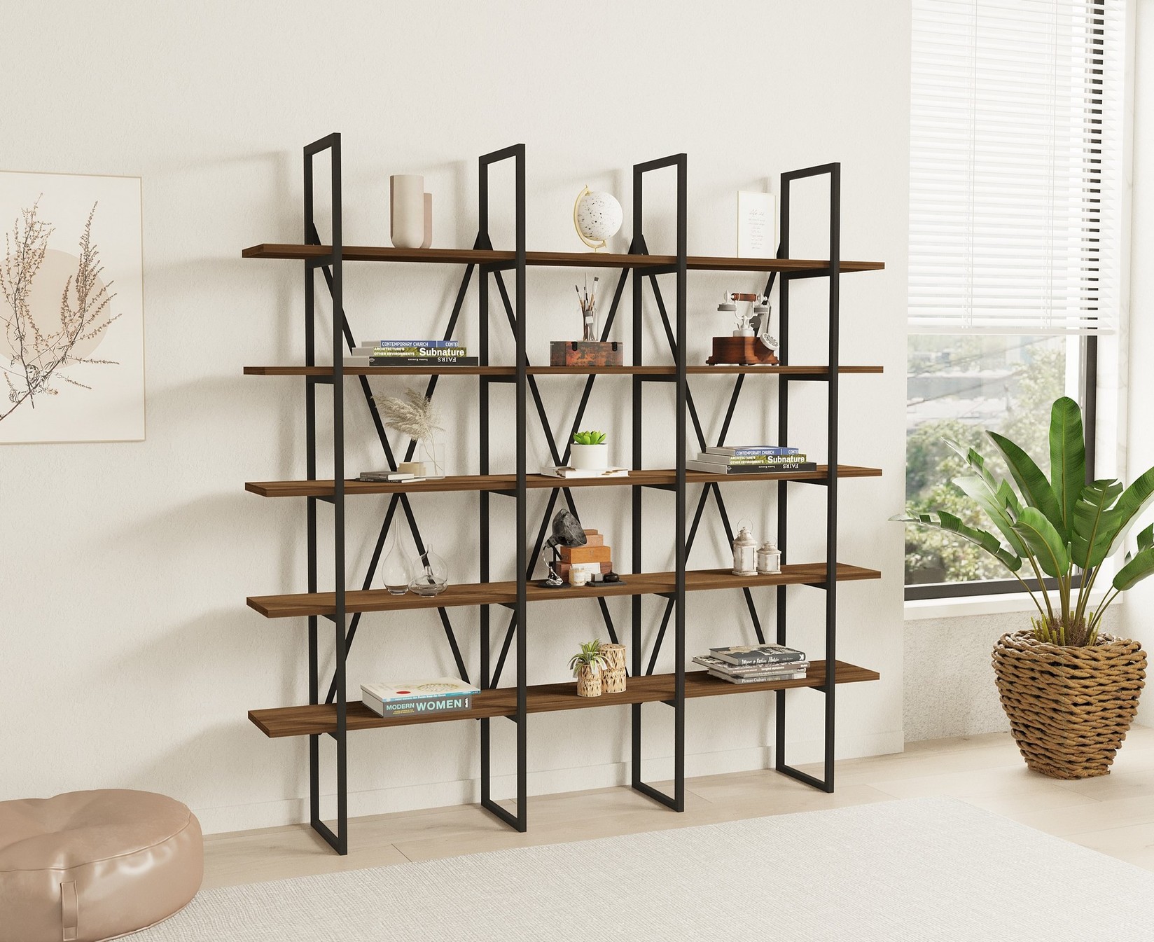 Hanah Home Polica 160x160x26cm Orah