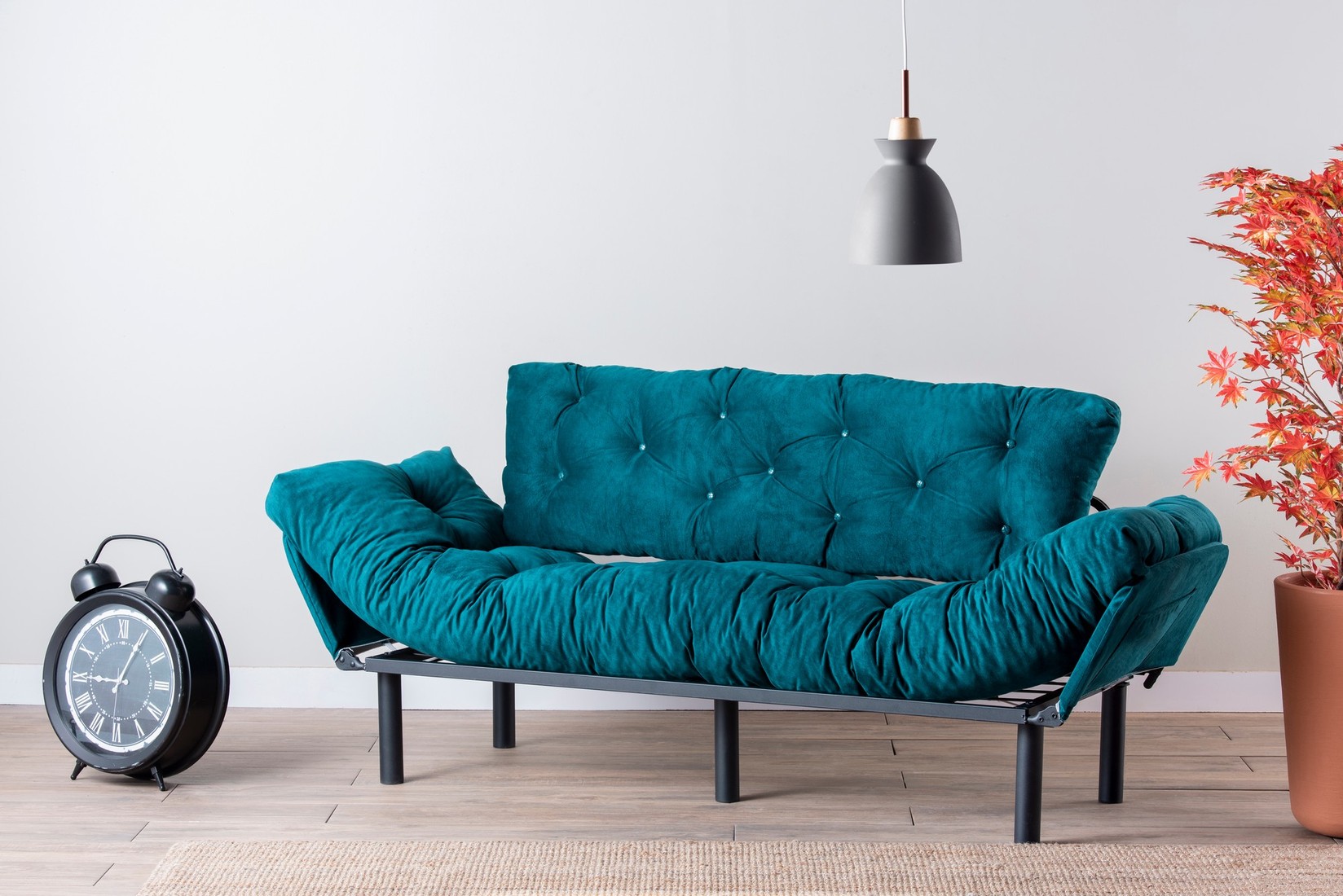 Atelier del Sofa Sklopiva sofa Nitta 185x85x70cm Kerozin
