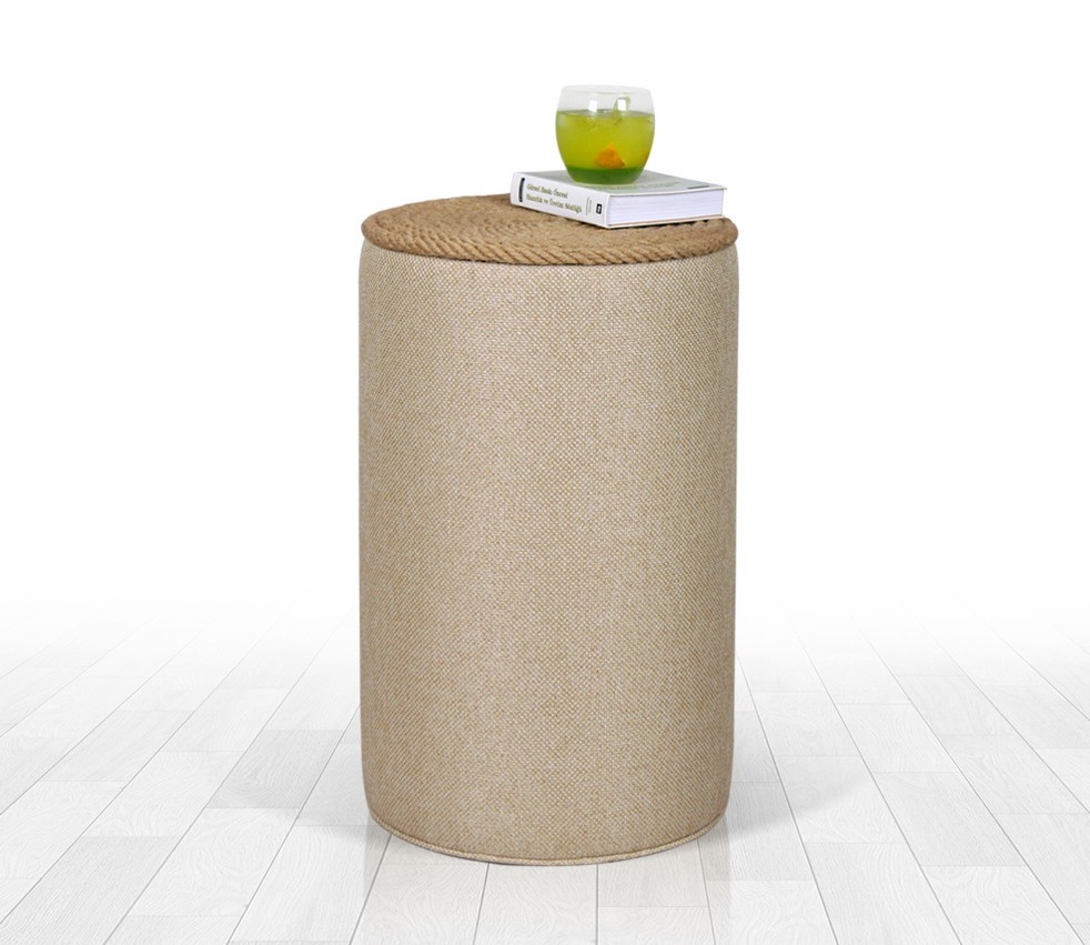 Atelier del Sofa Tabure 52x31cm, Krem