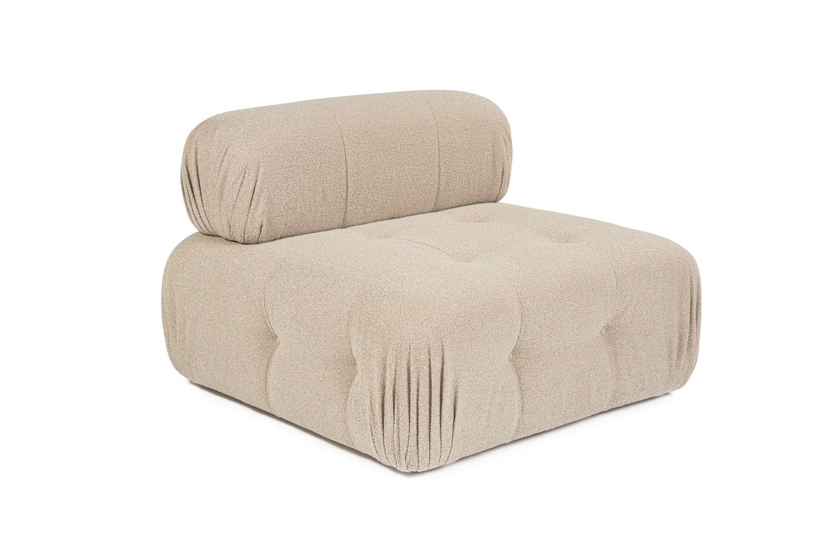 Atelier del Sofa Fotelja Doblo 100x80x105cm Boja breskve