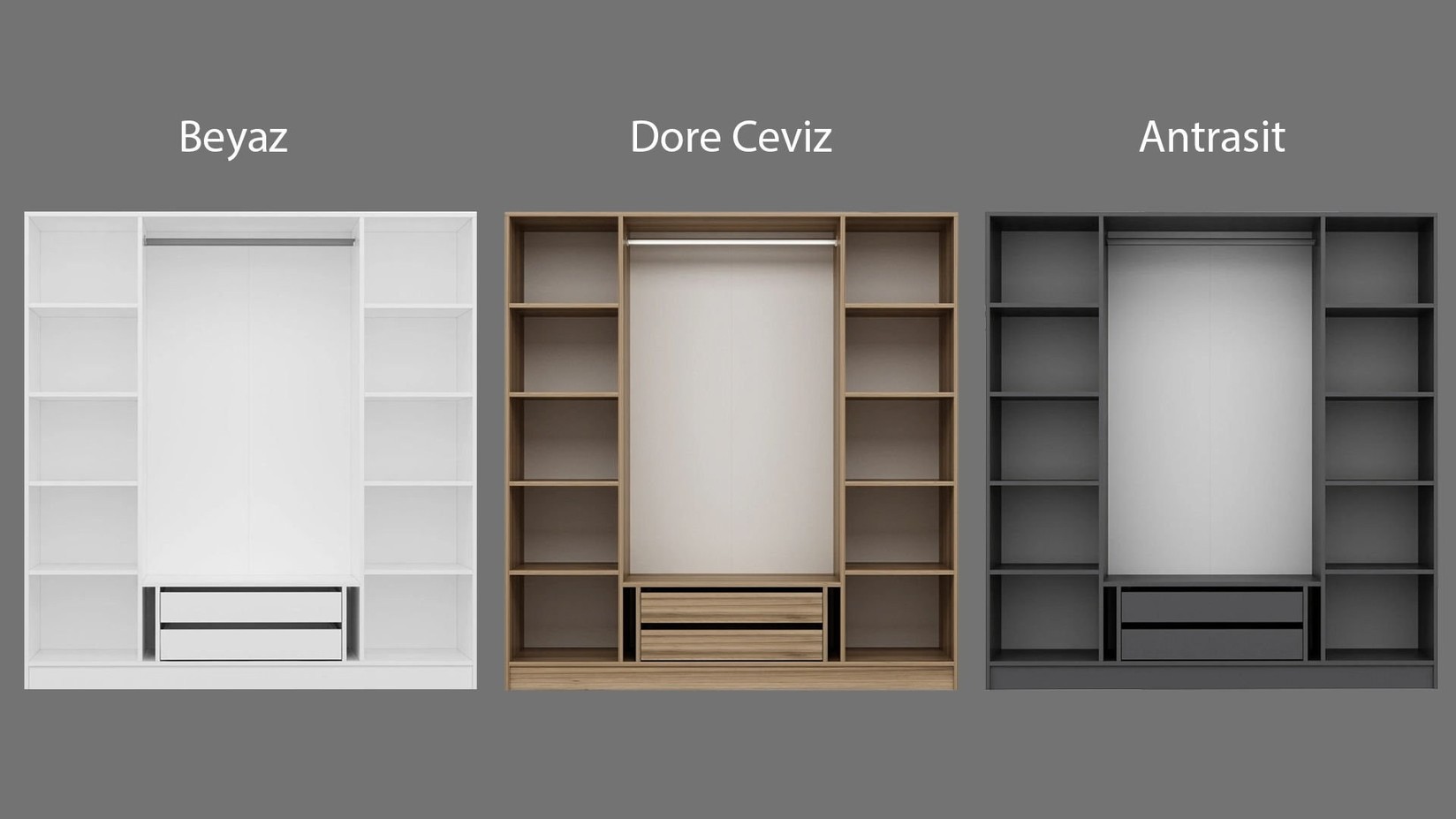 Hanah home Ormar Kale 180x190x52cm Orah