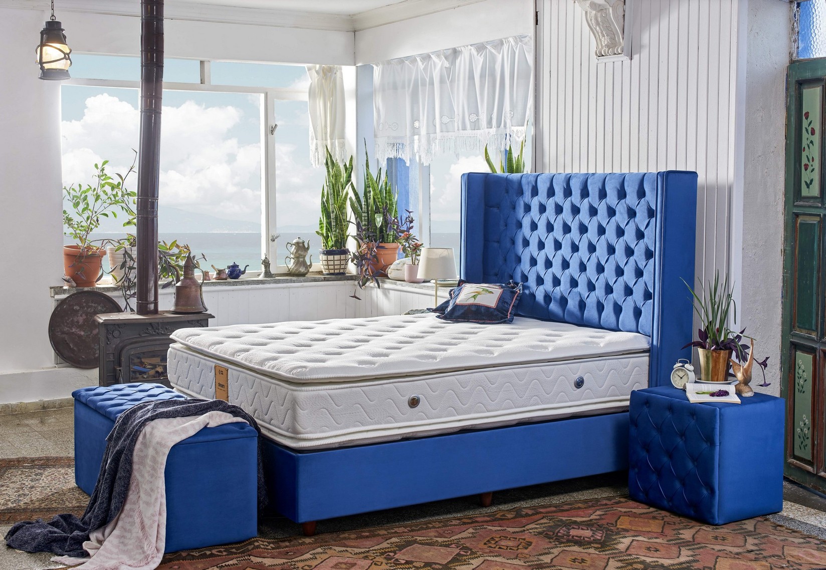 Hanah Home Madrac 150x34x200cm Bijeli