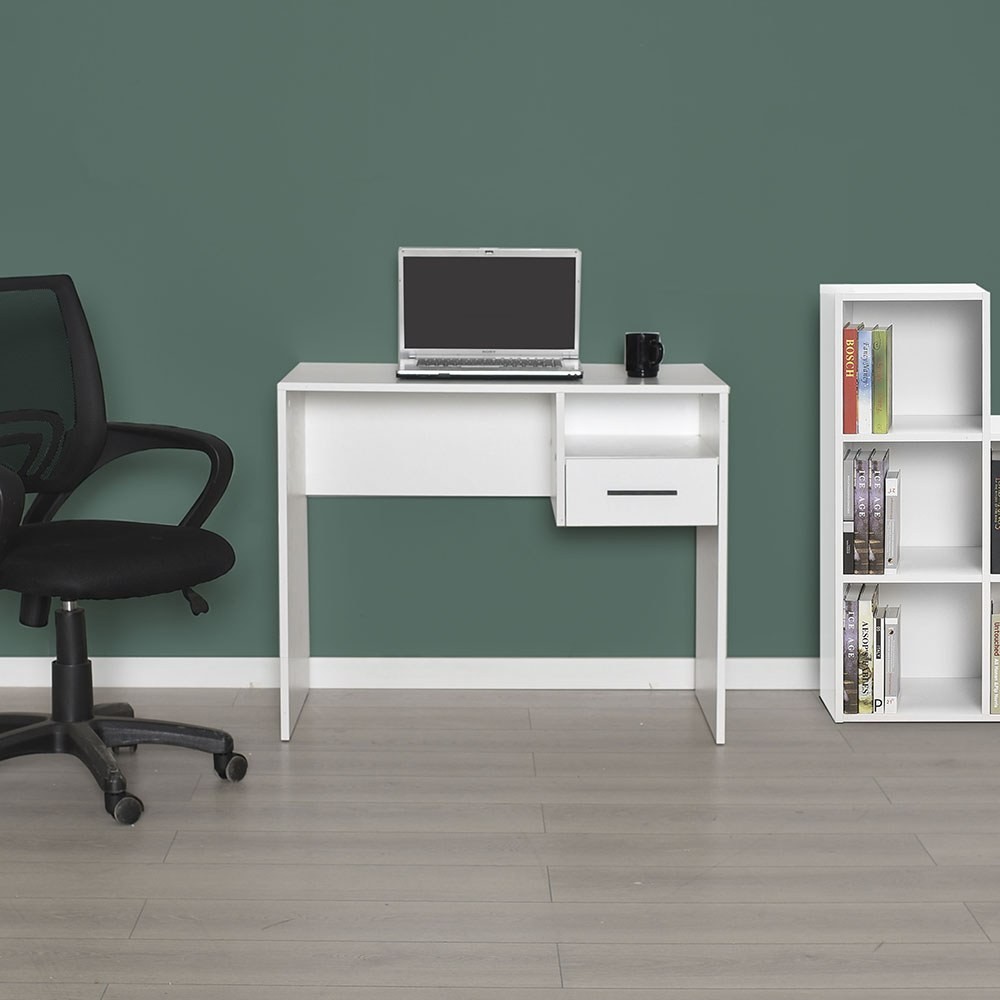 Hanah kućni radni sto 90x75x52cm Bijeli