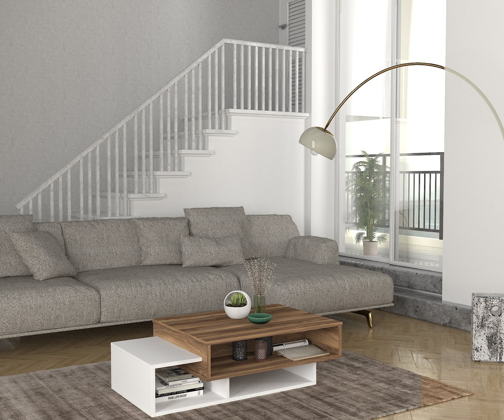 Hanah Home Club stol Tab 105x32x60cm Orah