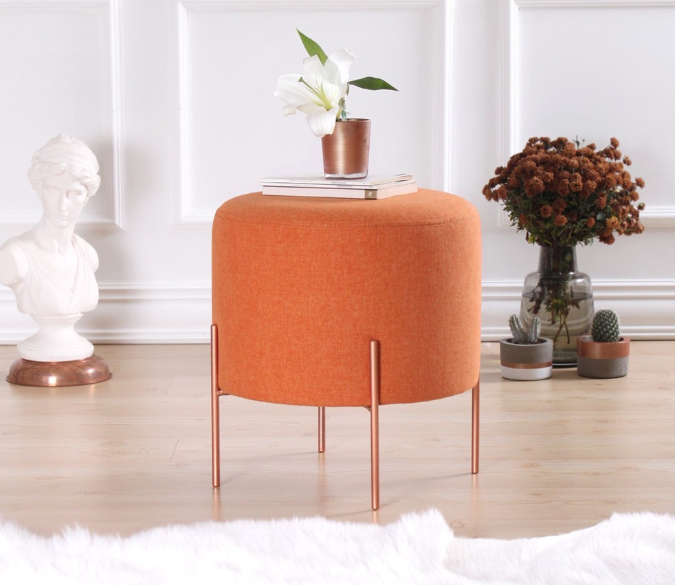 Atelier del Sofa Tabure 42cm Narandžasto