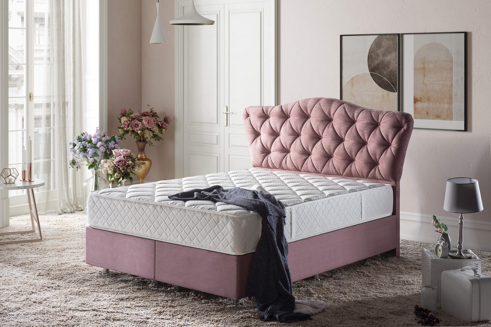 Hanah Home Madrac 120x28x200cm Bijeli