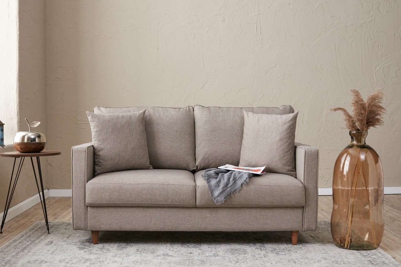 Atelier del Sofa Dvosjed Eva 155x82x90cm Krem