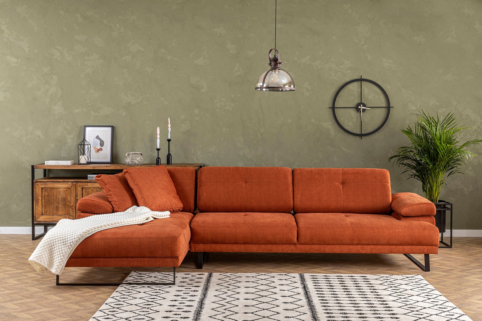 Atelier del Sofa Kutna sofa Mustang Orange