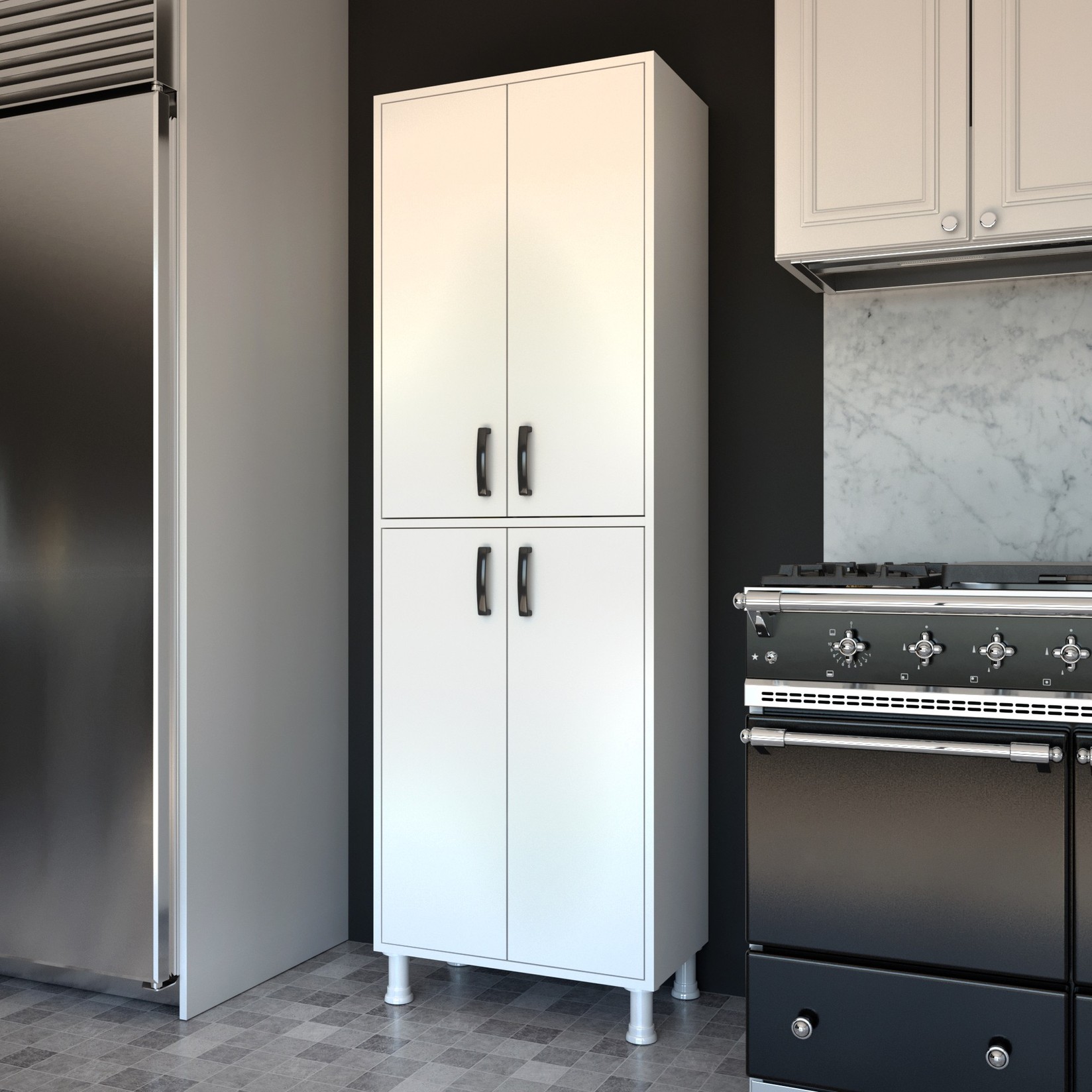 Hanah Home Komoda s ladicama 62,6x191x35,8 cm Bijela