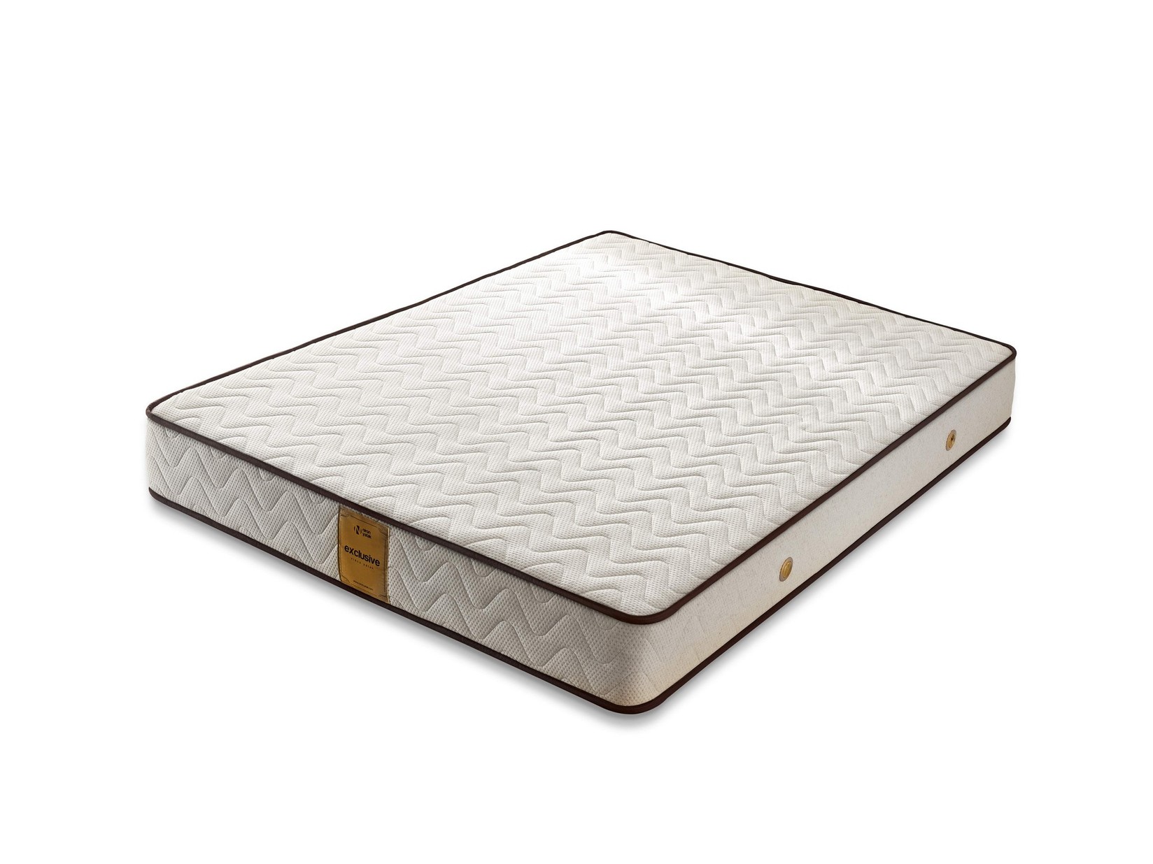 Hanah Home Madrac 90x23x190cm Bijelo-smeđi