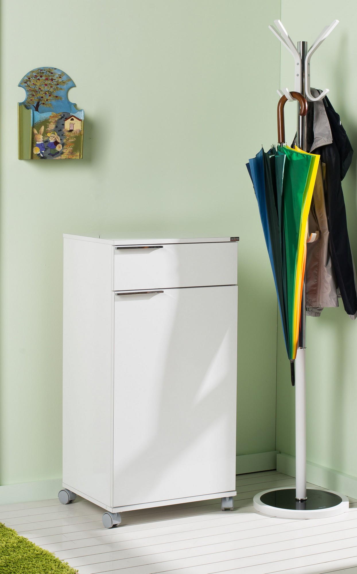 Hanah Home Komoda s ladicama 50x100x40cm Bijela