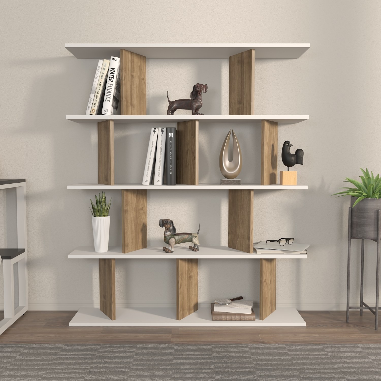 Hanah Home Polica 120x141x24.6cm Orah