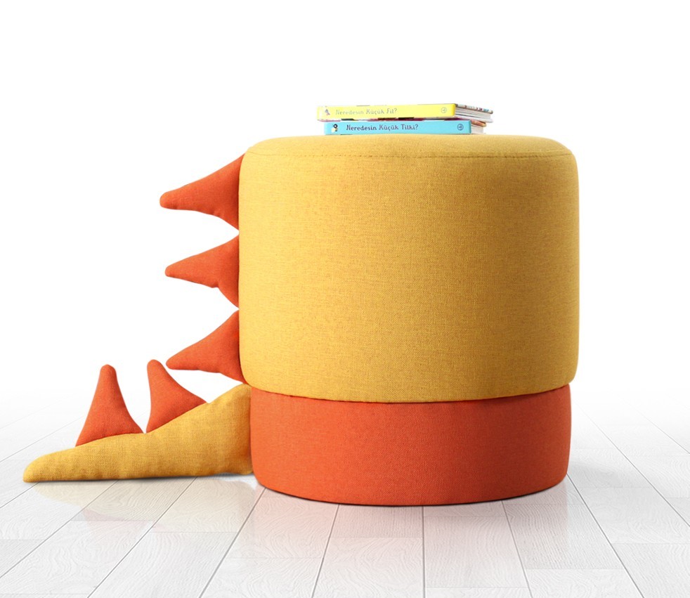 Atelier del Sofa Tabure 37cm Žuta