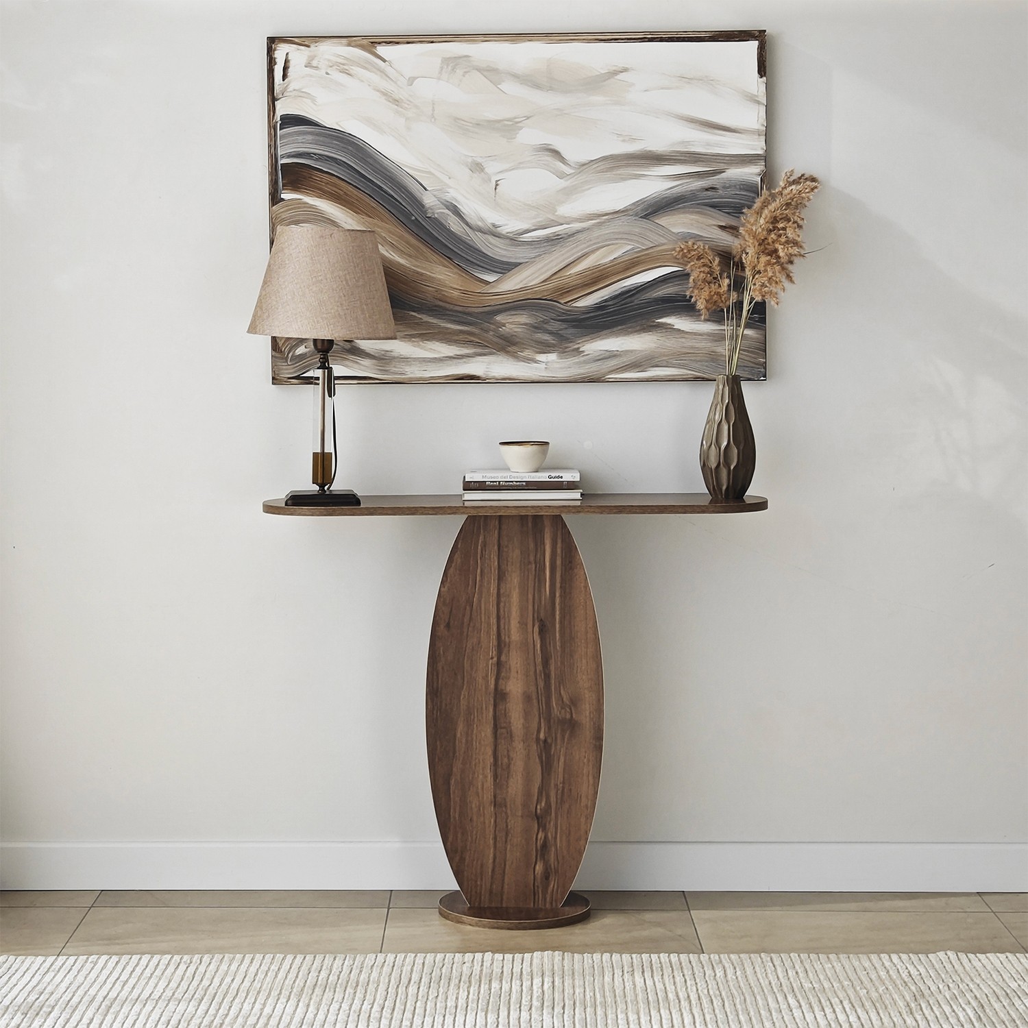 Hanah Kućna komoda Ellittica 100x81x30cm Orah