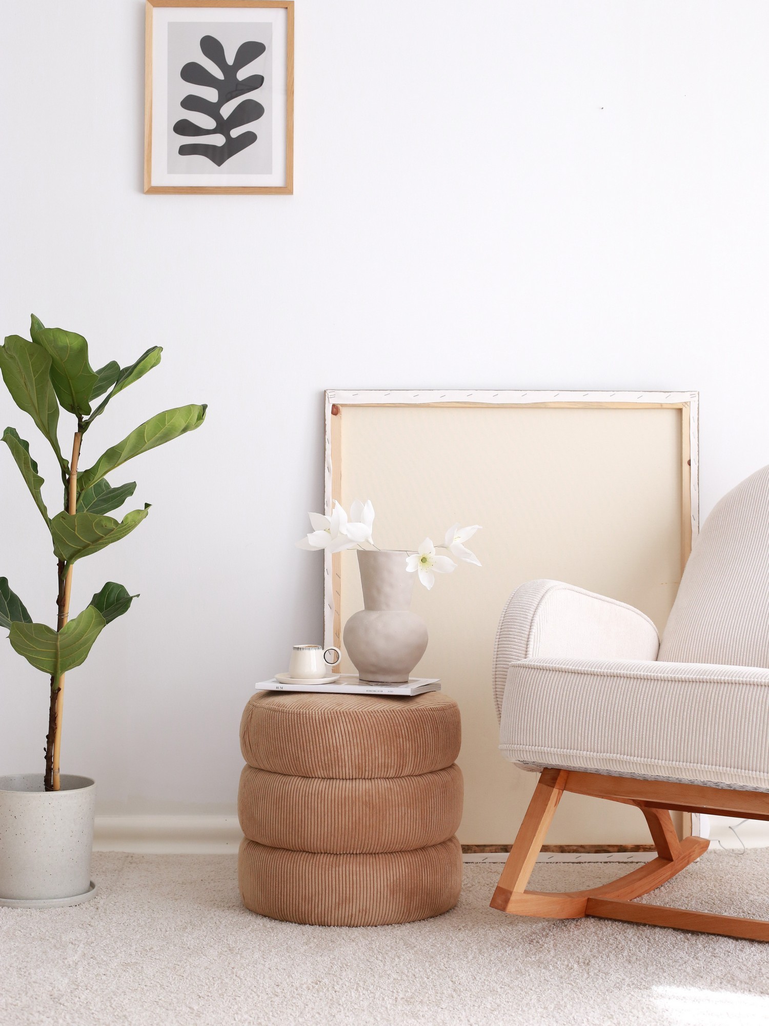 L'essentiel Maison Tabure 40x40x40cm, Kamel