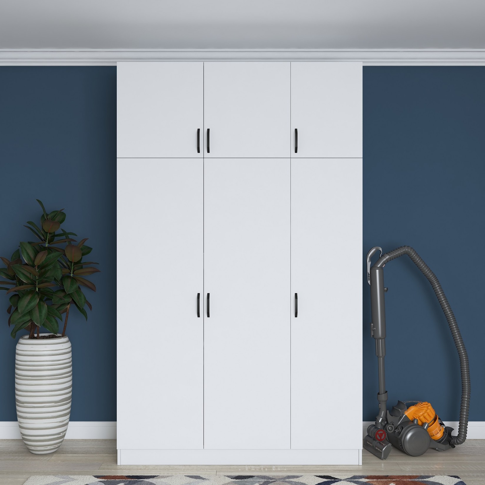 Hanah home Ormar 145x239x55cm Bijeli