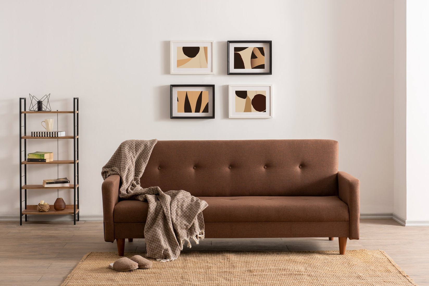 Atelier del Sofa Hico Braon sofa na razvlačenje