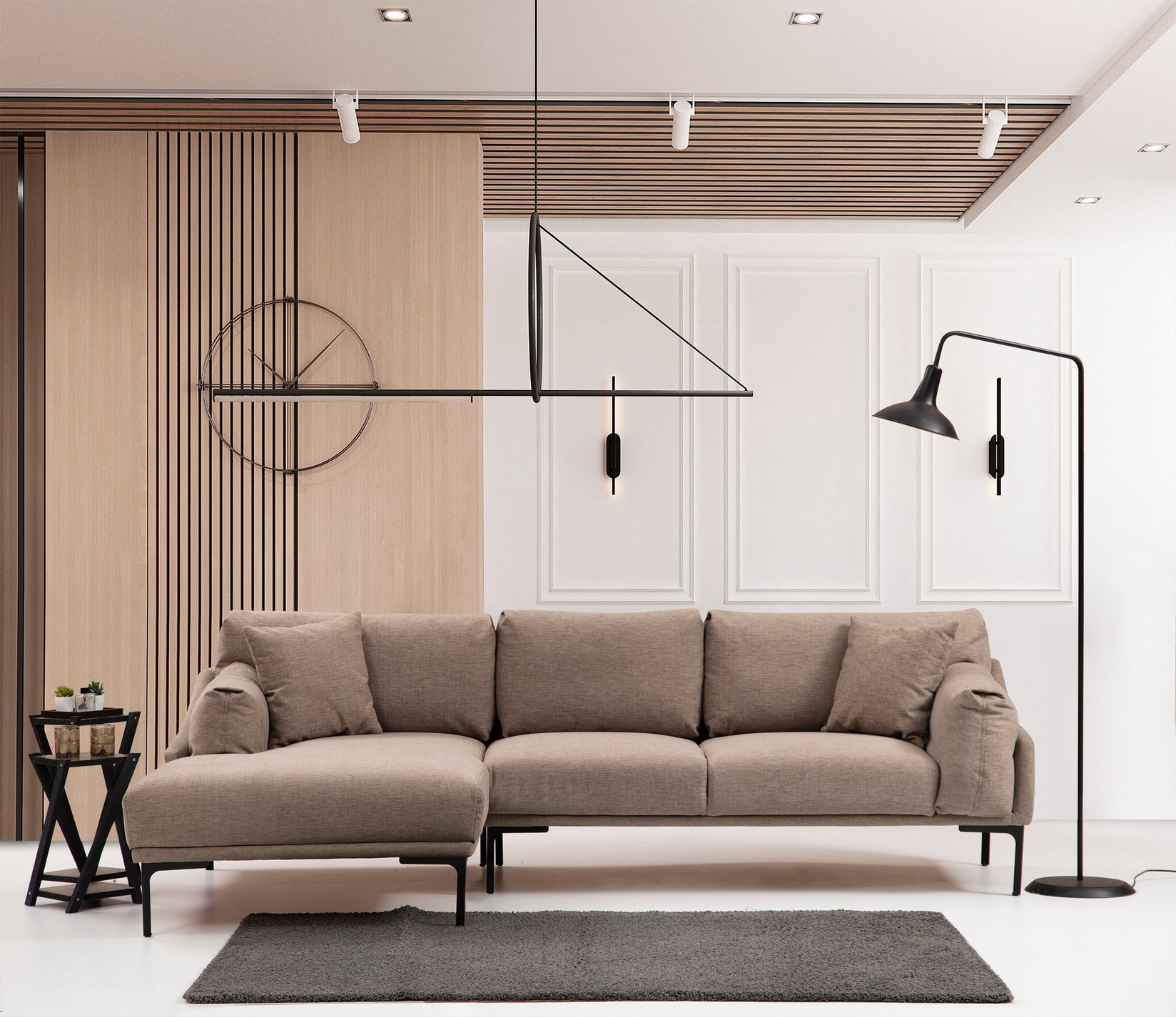 Atelier del Sofa Corner set Leo Siva