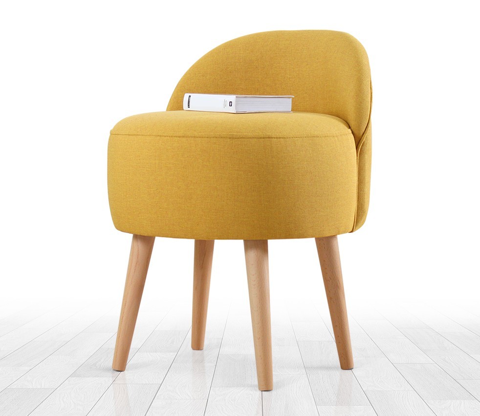 L'essentiel Maison Tabure 46x64x46cm, Žuto